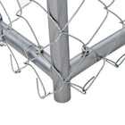 Lucky Dog Galvanized Chain Link Kennel 5'x5'