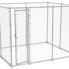 Lucky Dog Boxed Chain Link Kennel 5'x10'