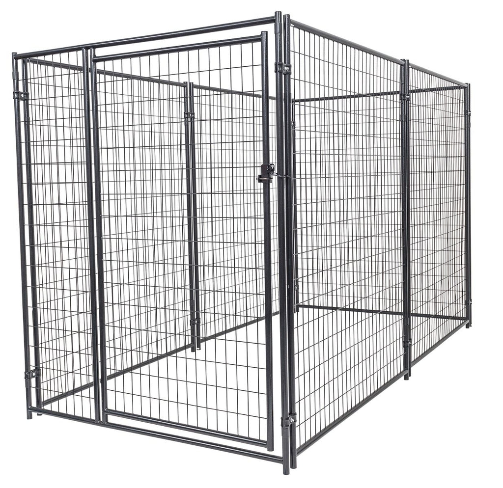 LUCKY DOG® 10’ X 5’ BLACK WIRE KENNEL