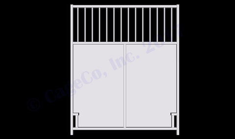 Rhino Dog Kennel in European Style Fight Guard Panel 6'x5'