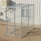 Rhino Exotic Animal Enclosure 6'W x 12'D x 10'H Exotic Animal Cage