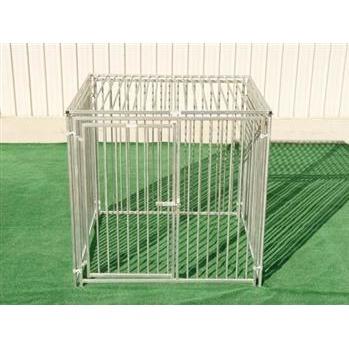 Rhino Dog Kennel in European Style with Roof 6'x6'