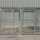 Rhino 2-Run Dog Kennel with Roof Shelters 5'x10'
