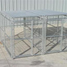 Rhino 2-Run Dog Kennel with Roof Shelters 5'x10'