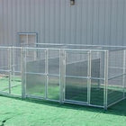 Rhino 3-Run Dog Kennel with Fight Guard Divider 5'x10'